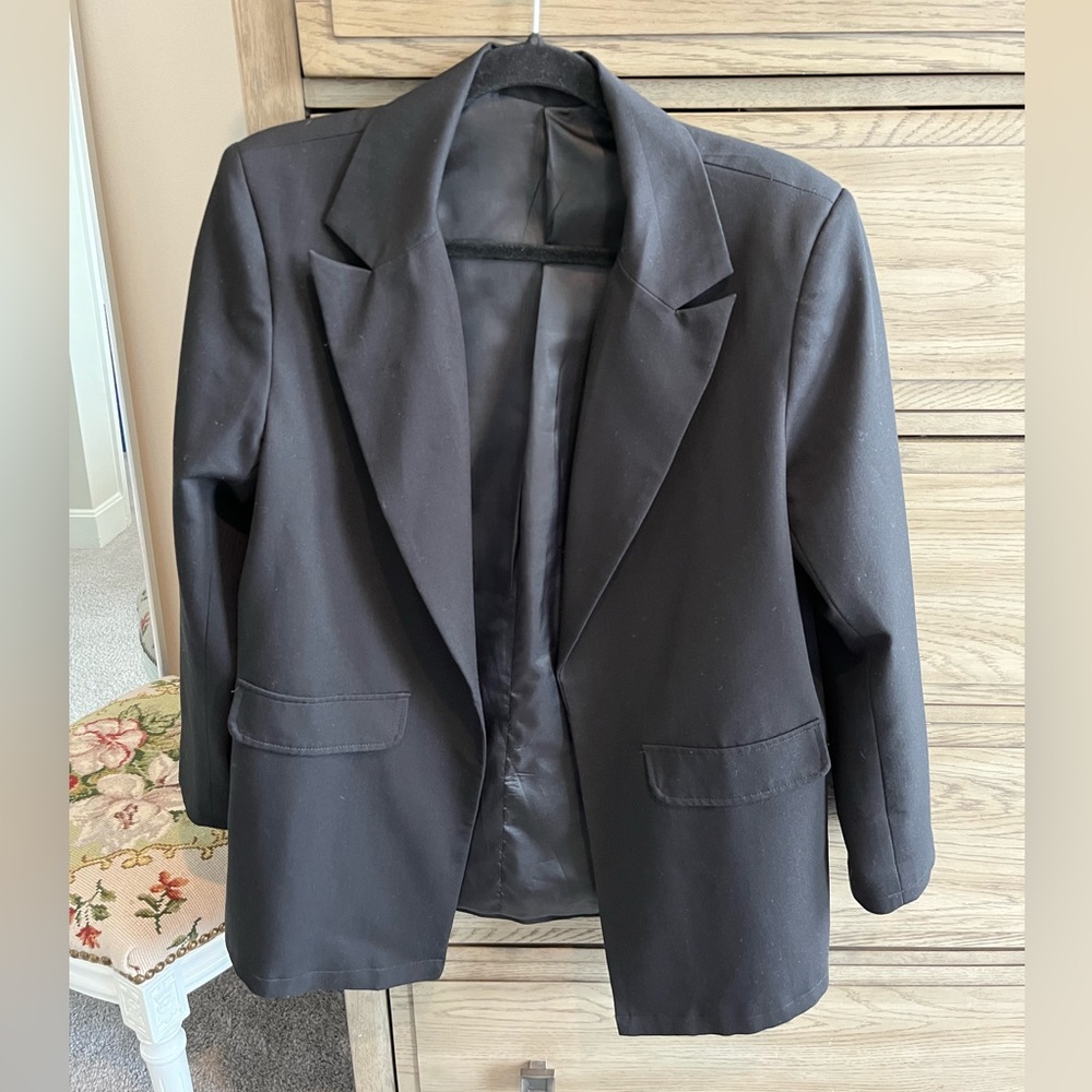 Oversized Basic Blazer - image 5